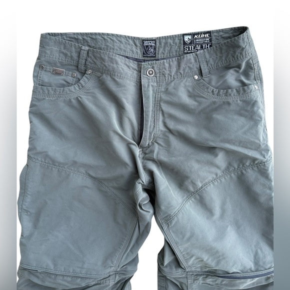 Kuhl Green Liberator Convertible Stealth Men’s Climbing Pants 38x32 - Picture 3 of 8